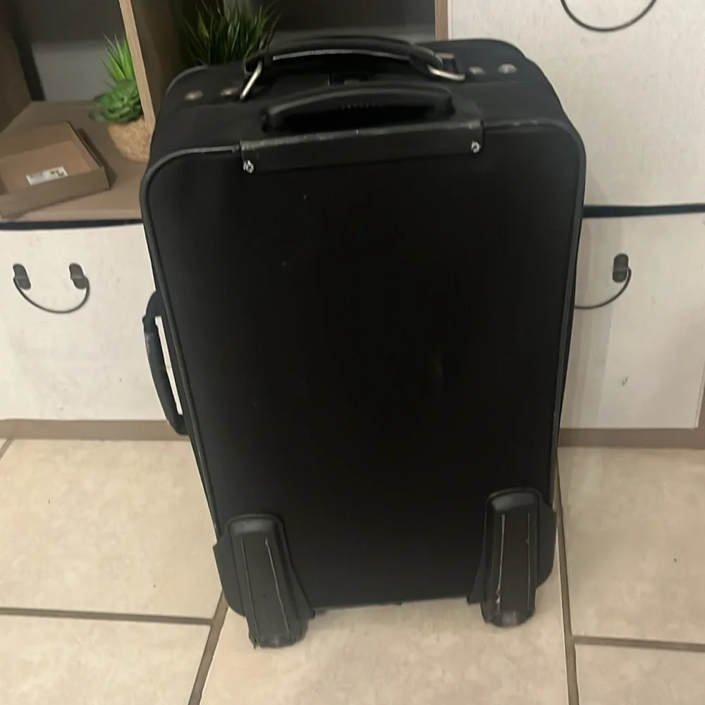 Black suitcase